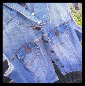 denim Jean vest